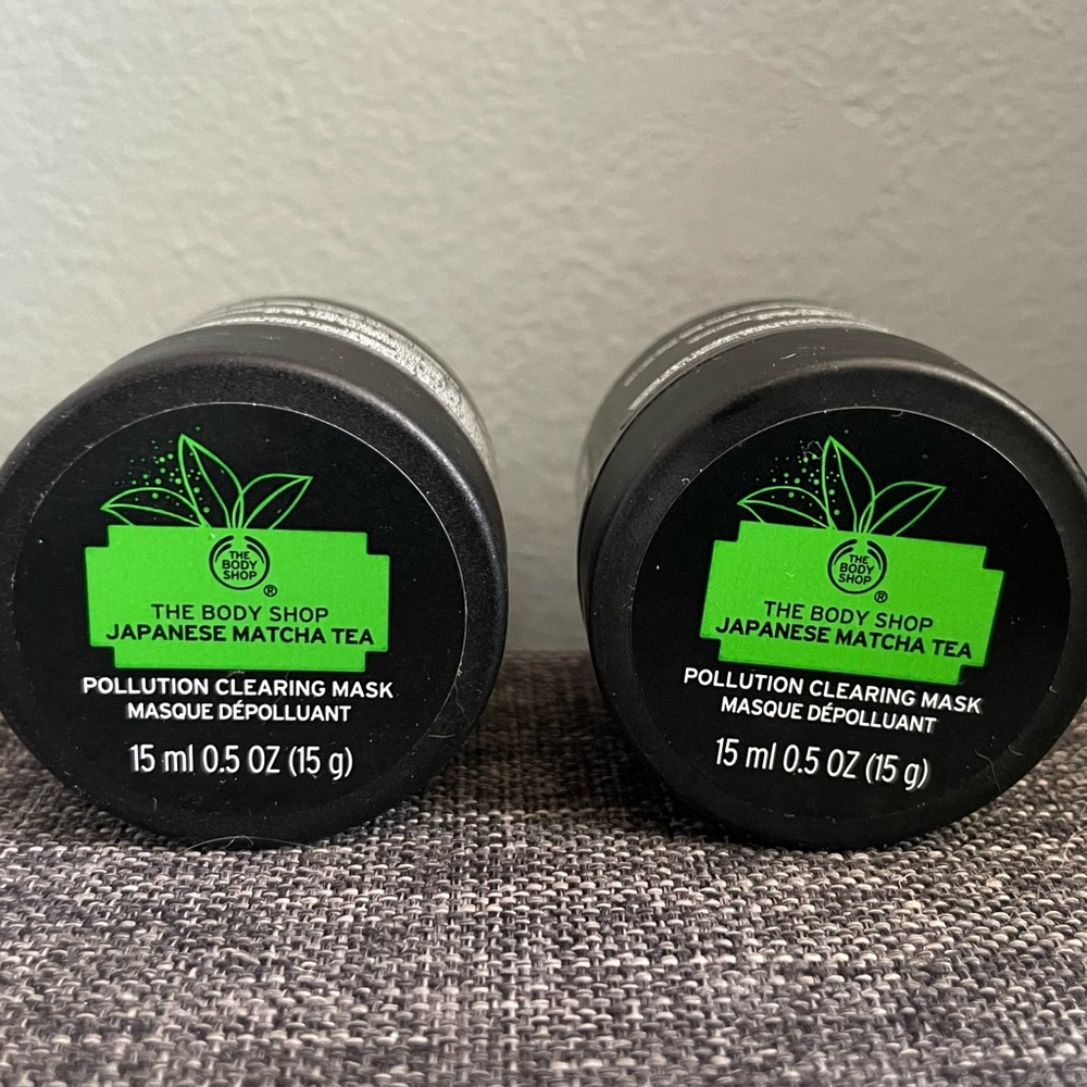 The Body Shop Japanese Matcha Tea Face Mask set of 2 🍵
